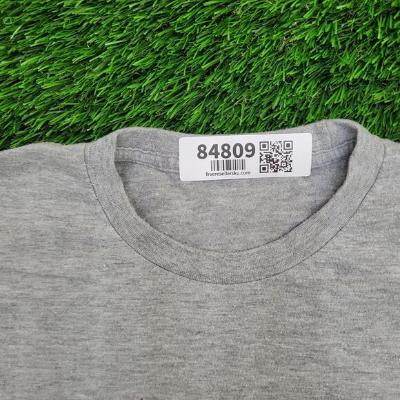 Vintage 90s Funny Proudest Monkey Shirt Large 21x26 Gray - Picture 5 of 11